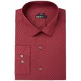 thumbnail image 1 of bar III Chemise Habillée Ajustée pour Hommes, Rouge, Col 16-16.5 Pouces Manches 32-33 Pouces, 1 of 1