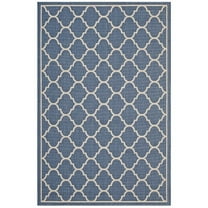 Avena Moroccan Quatrefoil Trellis 8x10 Indoor and Outdoor Area Rug R-1137A-810