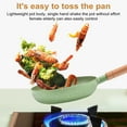 thumbnail image 3 of TidBay Nonstick Frying Pan Snowflake Pattern Saute Skillet with Medical Stone Coating Heat Resistant Handle Kitchen Cookware Accessories for Gas Electric Induction Stoves, 3 of 7