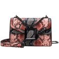 thumbnail image 1 of Bolsos cruzados redondos con cadena de serpentina Retro para mujer, bolsos de mano estampados, bolso de hombro pequeño de cuero PU, bandolera de serpiente #40 Zhivalor 2031344-4, 1 of 1