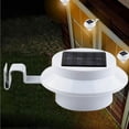 thumbnail image 2 of Lámpara solar LED para canalones, lámpara exterior para jardín Blanco, 2 of 9