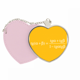 thumbnail image 1 of La fórmula matemática indica logaritmos de cálculo Bolsa de viaje Mirror maquillaje corazón rosa, 1 of 4