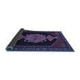 thumbnail image 2 of Ahgly Company Indoor Round Persian Blue Traditional Area Rugs, 6' Round, 2 of 4