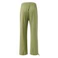 thumbnail image 5 of Sngxgn Women's Joggers Lightweight Hiking Pants Workout Lounge Casual Outdoor(Mint Green,S), 5 of 5