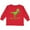 Red, variant on Inktastic Eggs-cellent Cute Easter T-rex Dinosaur Boys or Girls Long Sleeve Toddler T-Shirt