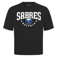thumbnail image 2 of Men's Levelwear Black Buffalo Sabres Luxe Signature Knit T-Shirt, 2 of 3