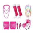 thumbnail image 2 of Conjunto de accesorios para disfraces de niñas, , conjunto de fiesta elegante, conjunto de guantes, pulsera para fiesta temática, decoración de Rojo Yinane none, 2 of 8