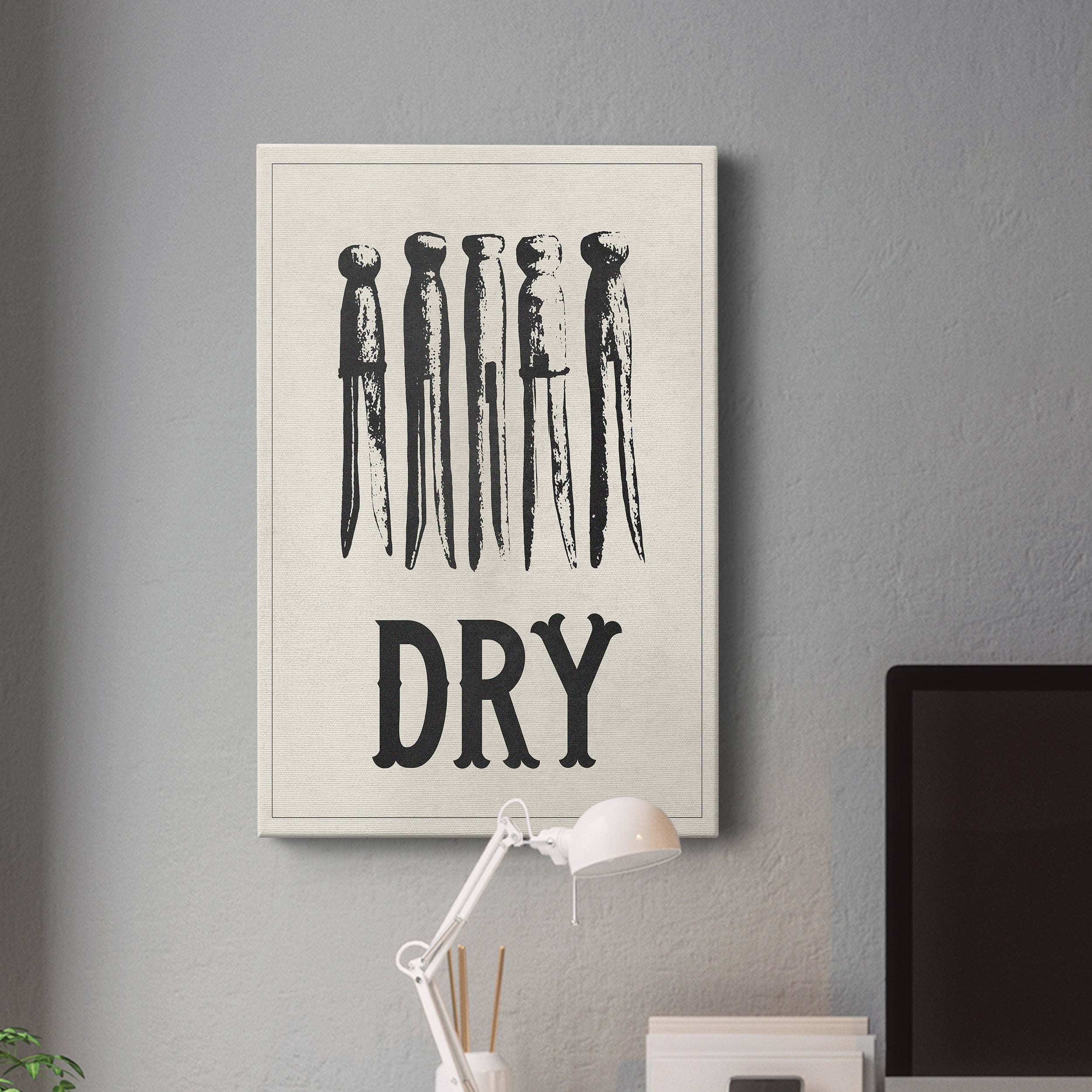 Vintage Laundry II Premium Gallery Wrapped Canvas - Ready to Hang