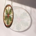 thumbnail image 4 of Holly & Berries Stained Glass Suncatcher Window Hanging – Unique Window Hanging Gift for Boy, Girl, Family & Friends, Customizable Christmas Tree Decoration Christmas 2025 TCT1BC, 4 of 5