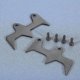 thumbnail image 5 of 1set Chainsaw Bumper Spike W/screws Fit For Husqvarna 36 41 136 137 141 142 Replacement 530014381 Garden Tool Repairing Parts, 5 of 5