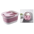 thumbnail image 3 of Juego de 2 Lavabos Plegables para Baño de Pies con Rodillos de Masaje, Regalos para Doméstico Soledad Lavabo plegable para pies, 3 of 10