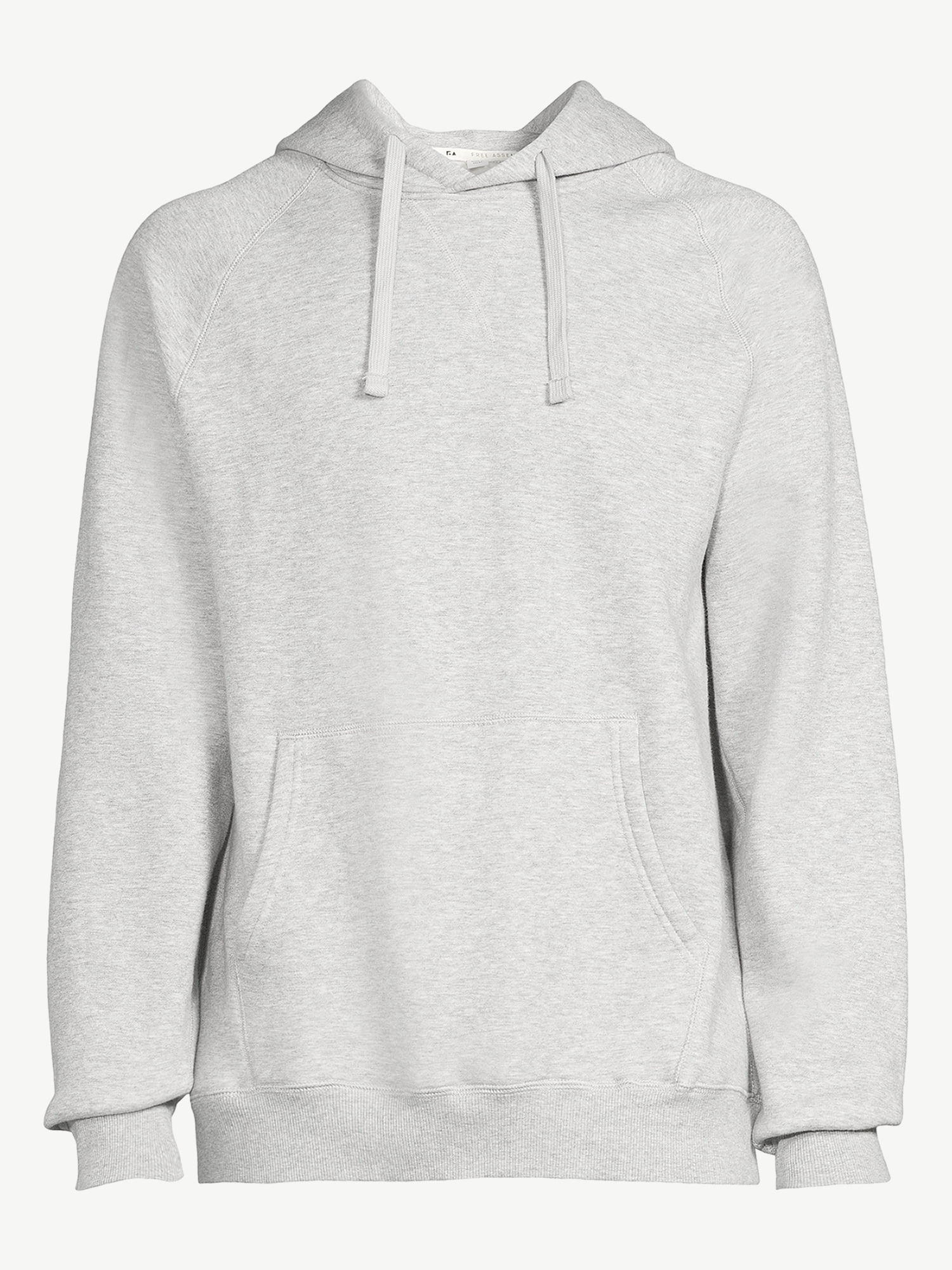 Free Assembly Men's Pullover Hoodie with Raglan Sleeves