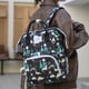 thumbnail image 1 of Mochila ligera negra para niños y niñas, mochila de estudiante de primaria, bolsa de hombro doble portátil, regalo, 1 of 6