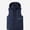 Blue, variant on Men's Insulated Hooded Vest Jacket with Utility Pockets 100% Nylon Black 2XL