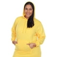 thumbnail image 5 of White Mark Plus Size Hoodie Sweatshirt Dress, 5 of 5