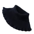 thumbnail image 2 of Rigardu Hot Sale!! Scarf for Women Winter 2025 Women's Turtleneck Dickey Collar Knitted Detachable Collars Mock High Turtleneck Dickey Collar for Women Girl Black One Size, 2 of 5