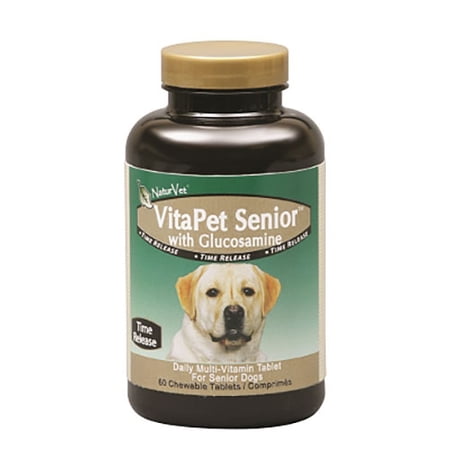 NaturVet VitaPet Senior Dog Vitamin 60 ct
