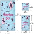 thumbnail image 3 of SKYSONIC 3 Pack Towel Valentine's Day Mother's Day Red Hearte Love Cotton Bath Towel Set (1 Bath Towel, 1 Hand Towel, 1 Washcloth) for Bathroom, Super Soft and Quick Dry Towels, 3 of 7