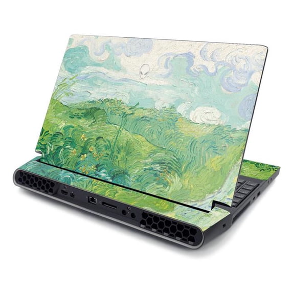 MightySkins ALWAR51R220-Green Wheat Fields Skin for Alienware AREA-51M R2 2020 - Green Wheat Fields