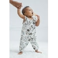 thumbnail image 2 of Disney Mickey Mouse Goofy Donald Duck Minnie Mouse Newborn Baby Boys Romper Gray 0-3 Months, 2 of 5