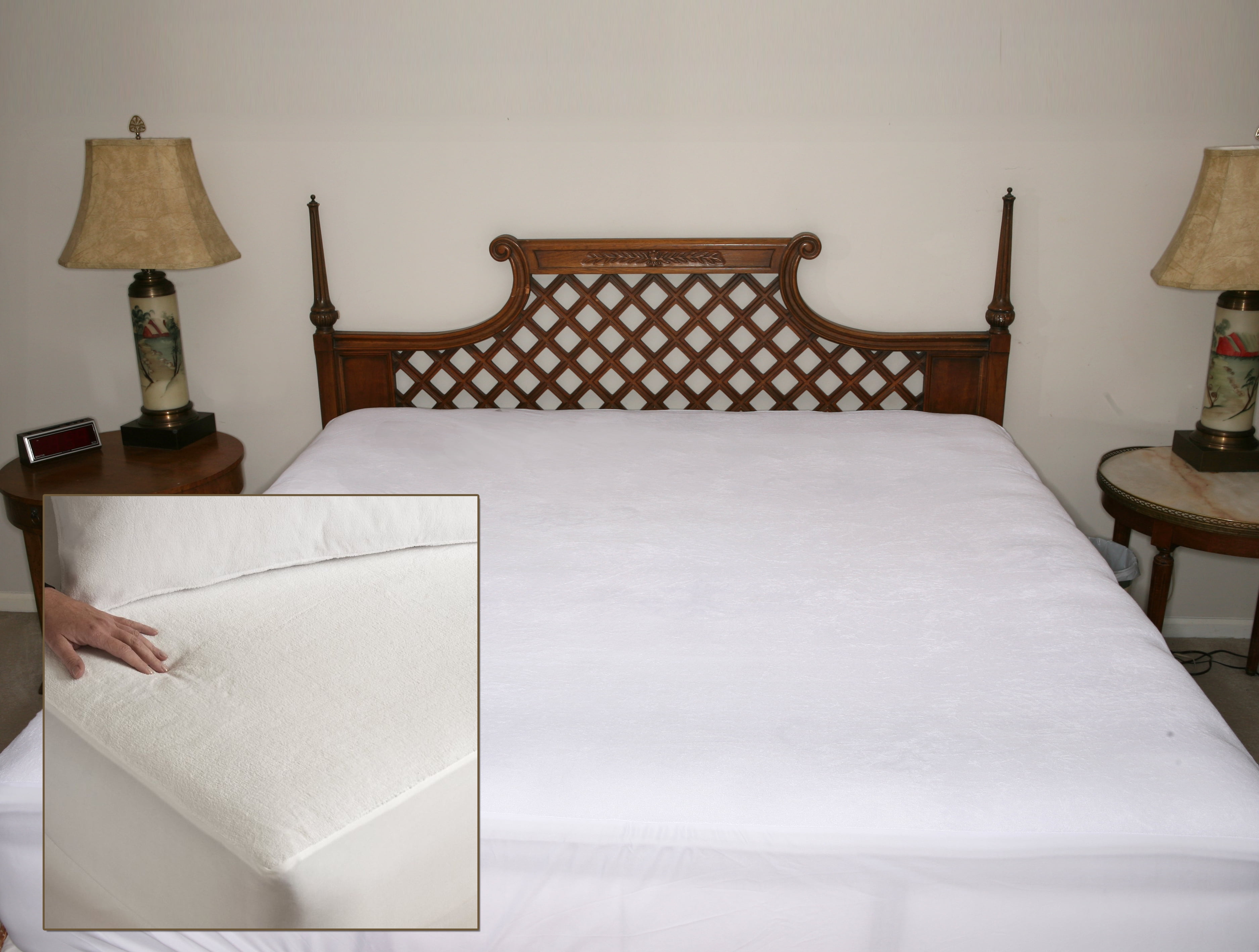 waterproof mattress protector with waterproof sides
