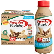 Premier Protein Shake, Café Latte, 30g Protein, 11.5 Fl Oz, 6 Ct