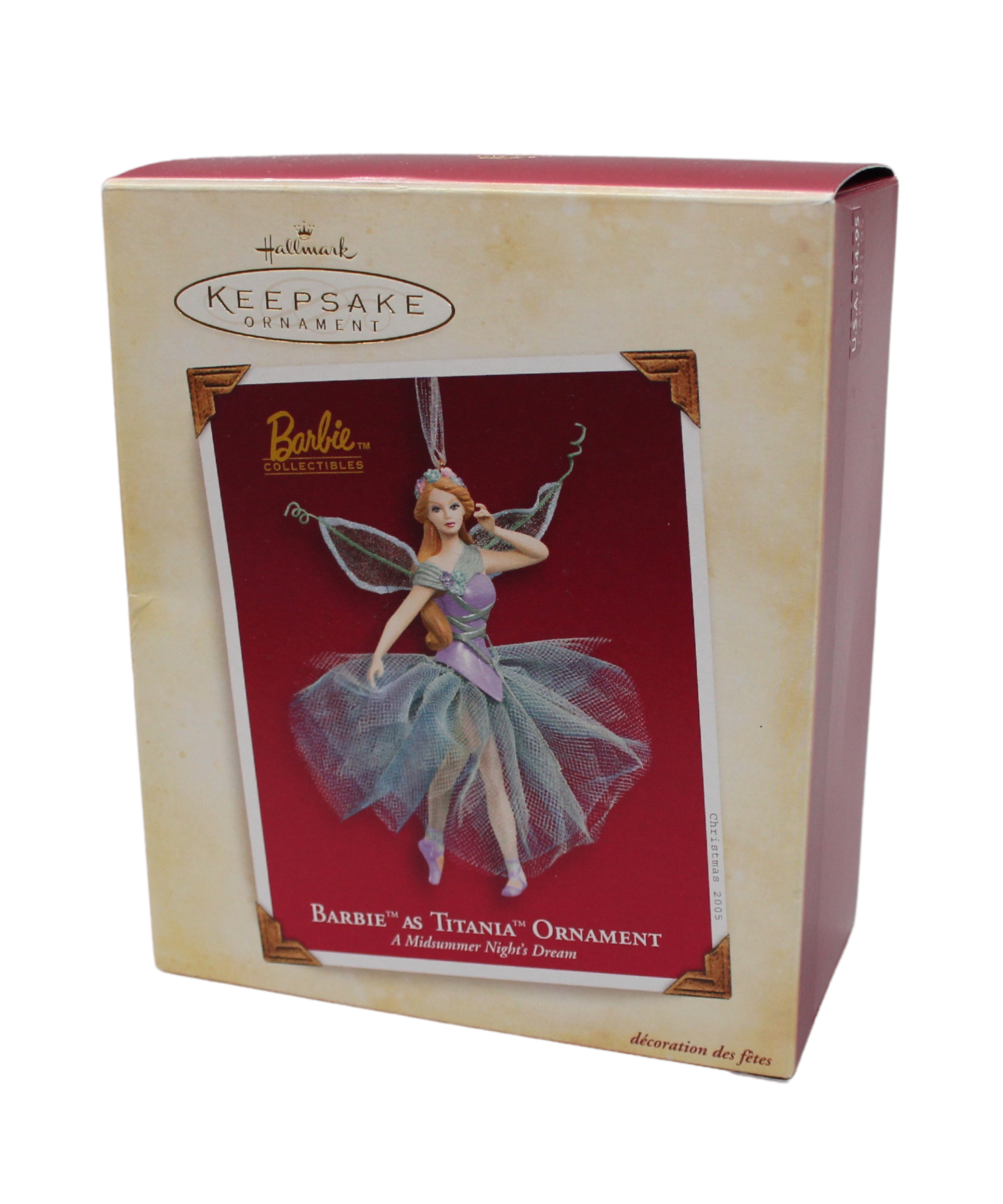 Hallmark Ornament: 2005 Barbie as Titania | QXI6412 - Walmart.com, image size:2083x2500