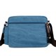 thumbnail image 2 of Bolso bandolera Sac à bandoulière pour femme Sac cartable en toile Couleur unie Loisirs quotidiens (Bleu), 2 of 8