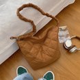 thumbnail image 1 of Bolso acolchado Bolso de gran capacidad Bolso de compras para mujer a la moda, 1 of 8