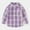 Purple, variant on HOMADLES Boys Long Sleeve Shirts Plaid Print School Uniform Button Down Dress Shirt, Uniform Shirt Yellow 4 T