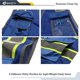 thumbnail image 4 of JKSafety Chaleco de seguridad azul de malla frontal con cremallera de alta visibilidad con 9 bolsillos | Azul con tiras altamente reflectantes de dos tonos | Estándares ANSI/ISEA (100-Azul M), 4 of 4