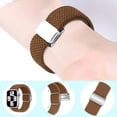 thumbnail image 3 of Correa de hebilla magnética trenzada para reloj Apple de 789ª generación, pulsera ajustable para Apple Watch, 3 of 5