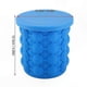 thumbnail image 3 of Silicone Ice Cube Tray with Bucket Mold for Kitchen Use Space Saving Design, 3 of 5
