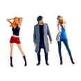 thumbnail image 3 of Figuras de Personas CUTICAT Pintadas a Mano 1:64 Negro Gris, 3 of 8
