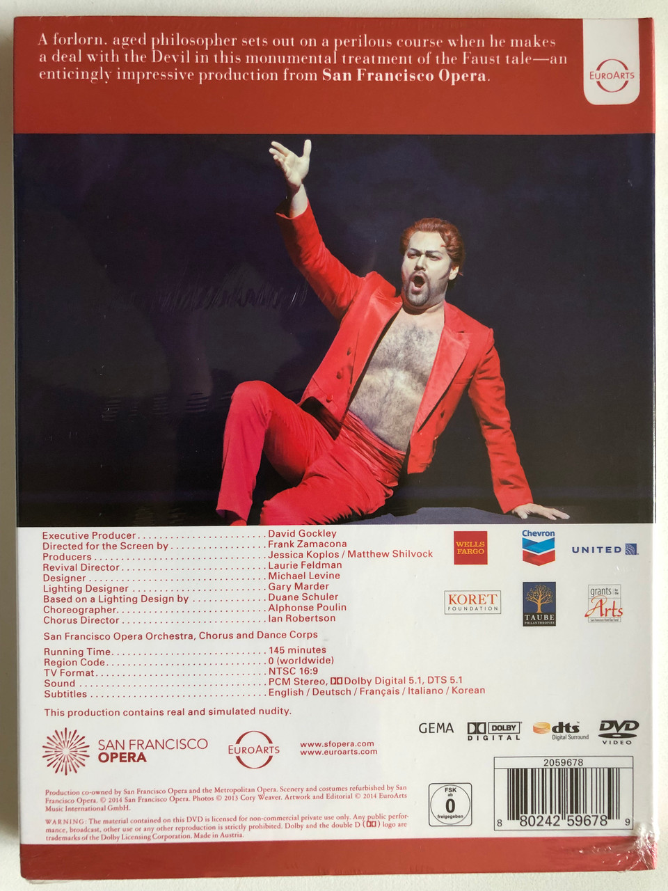 Mefistofele (DVD), Euroarts, Special Interests