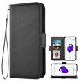 thumbnail image 1 of Iphone 7 Case, Iphone 8 Case, Iphone Se 2020 Case, Mobile Phone Case Iphone 7 Case Leather Flip Case Wallet Case Protective Case for Apple Iphone 7/8 / Se 2020 Cover (4.7 Inch) - Black, 1 of 7