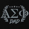 thumbnail image 3 of CafePress - Alpha Sigma Phi Greek Dad Stone Sweatshirt - Classic Crew Neck Sweatshirt, 3 of 4