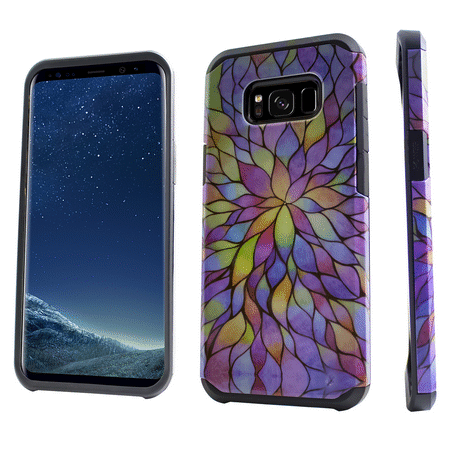♥ for Samsung S8+ PLUS Galaxy G955Phone Case Slim Hybrid Dual Layer HardBack Scratch Shield Shock Bumper Cover (Best Font For Android Phone)