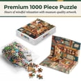 thumbnail image 5 of Cozy Country Kitchen Jigsaw Puzzle for Adults 1000 Pieces, Colorful Folk Art Farmhouse Baking Scene Illustration, Premium Thick Cardboard with Matte Finish, Perfect Gift for Home Decor Lovers, 5 of 8