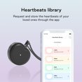 thumbnail image 3 of Collar BOND TOUCH Heartbeat Record con batería larga de regalo, 3 of 9