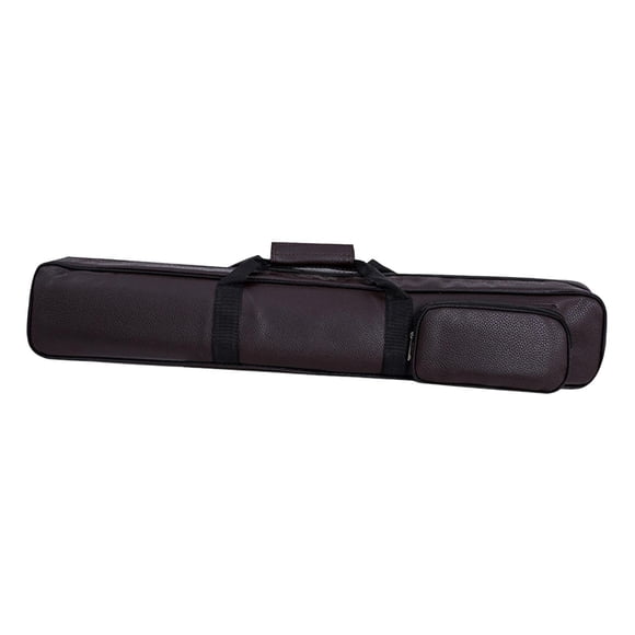 Siruishop Étui de Transport pour Billard Accessoires Articulés 1/2 Polyvalent Sac de Transport Robuste Café 7 Pcs