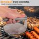 thumbnail image 4 of Prensa para hamburguesas de acero inoxidable, aplastador de hamburguesas, prensa para parrilla de barbacoa, accesorios perfectos para parrilla y sartén con parte superior plana, fácil de usar, apto, 4 of 4