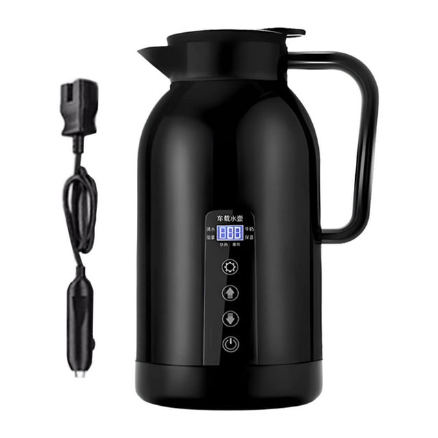 GUOOL Car Kettle Boiler Hot Water Kettle Leakproof with Lighter Car Electric