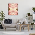 thumbnail image 2 of Desert Sunset Pink Shapes Abstract Graphic Art Gallery Wrapped Canvas Print Wall Art, 2 of 7