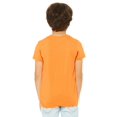 thumbnail image 2 of The Bella + Canvas Youth Jersey Short Sleeve T-Shirt - NEON ORANGE - L, 2 of 4