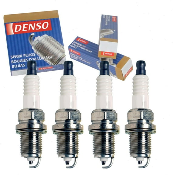 4 pc DENSO Standard Spark Plugs compatible with Hyundai Elantra 2.0L L4 2008-2012