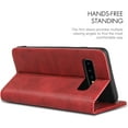 thumbnail image 2 of for Samsung Galaxy S10 Wallet Case 6.1 inch,Premium PU Leather Flip Folio Case with Card Slot, Stand Holder and Magnetic Closure [TPU Shockproof Interior Protective Case] for Galaxy S10,Red, 2 of 7