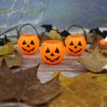 thumbnail image 3 of 8pcs Attrayants Bonbons Seau Poignée Conception Pc Forme de Citrouille Compact Support de Stockage Portable pour Festival, 3 of 5