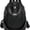 Black, variant on Women's Multi-Scenario Versatile Backpack - 3-in-1 Carrying Ways, Practical Structure & Premium PU Leather Material