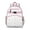 Pink-40, variant on Fantasy Unicorn Students Backpack Flying Unicorn and Rainbow Theme with Stars, Moon, and Cute Watercolor Illustration